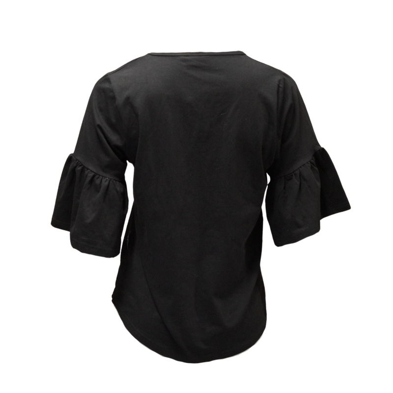 KiOma Basic Linnea shirt, black, XS-3XL