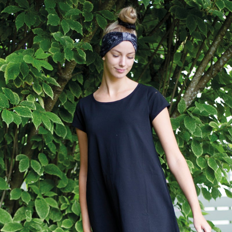 HuiGee Basic women's dress Luoto, black